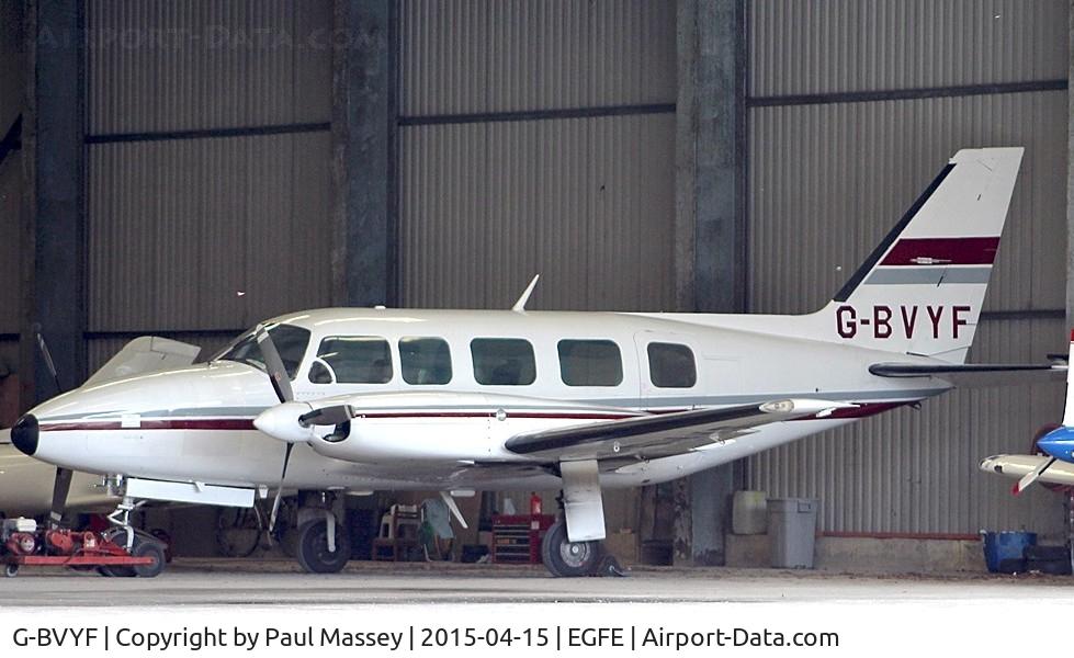 G-BVYF, 1979 Piper PA-31-350 Navajo Chieftain Chieftain C/N 31-7952102, Resident. EX:-G-SAVE,N3518T.