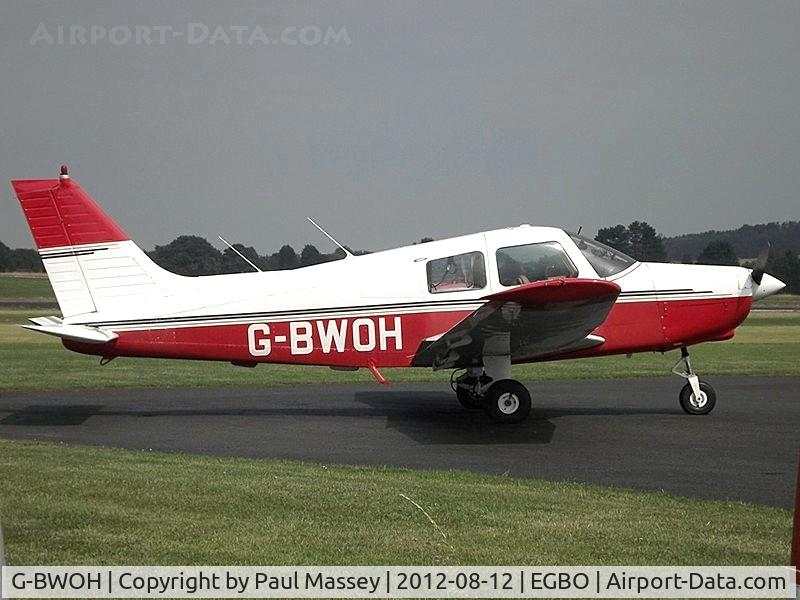 G-BWOH, 1988 Piper PA-28-161 Cadet C/N 2841061, Redhill Air Services Ltd. EX:-EC-IBW,G-BWOH,N9142S,D-ENXG.