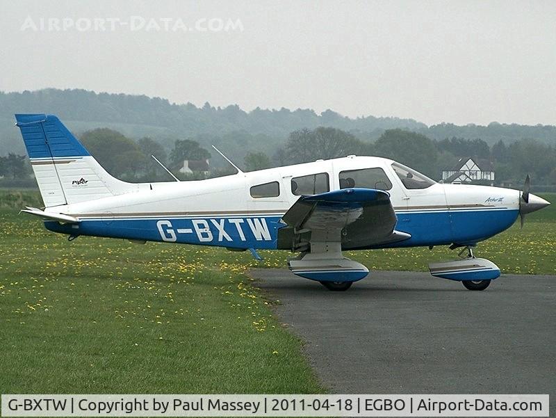 G-BXTW, 1998 Piper PA-28-181 Cherokee Archer III C/N 2843137, Owned by Davidson Plant Hire.EX:-N41279.