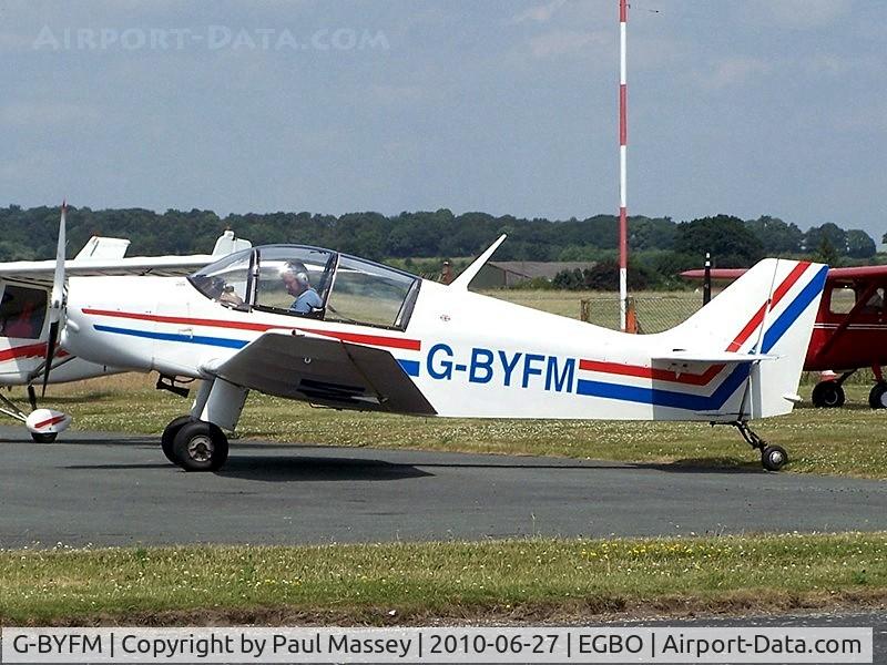 G-BYFM, 2000 Jodel DR-1050 M1 Excellence Replica C/N PFA 304-13237, @ the 100 years of flying @ Wolverhampton Airports Fly-In.