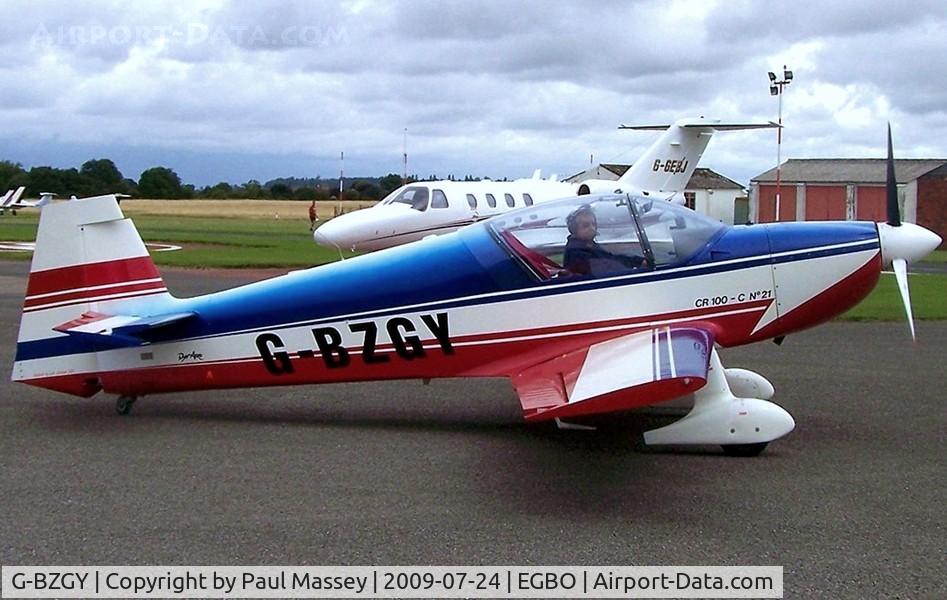 G-BZGY, 1995 Dyn'Aero CR-100 C/N 21, @ Halfpenny Green Airfield.
