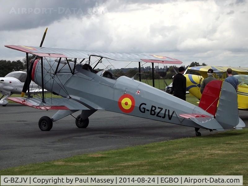 G-BZJV, 1957 CASA 1-131E Srs 1000 C/N 1075, @ the Summer Wings & Wheels Fly-In. EX:- Spanish A.F. E3B-367.