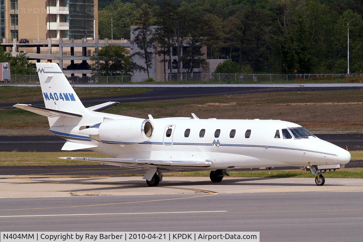 N404MM, 2007 Cessna 560XL C/N 560-5737, Cessna Excel S [560-5737] Atlanta-Dekalb Peachtree~N 21/04/2010