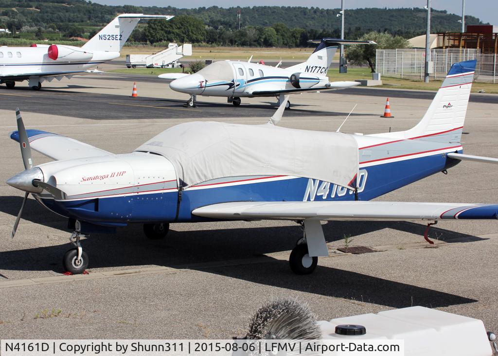 N4161D, 1999 Piper PA-34-220T Seneca V C/N 34-49141, Parked at the General Aviation area...