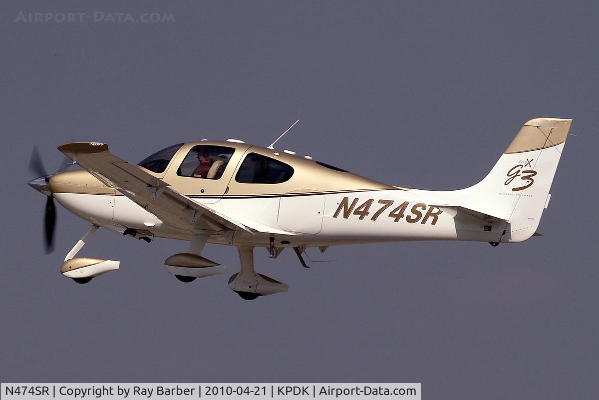 N474SR, 2007 Cirrus SR22 G3 GTSX C/N 2573, N474SR   Cirrus Design SR-22G3GTSX [2573] Atlanta-Dekalb Peachtree~N 21/04/2010
