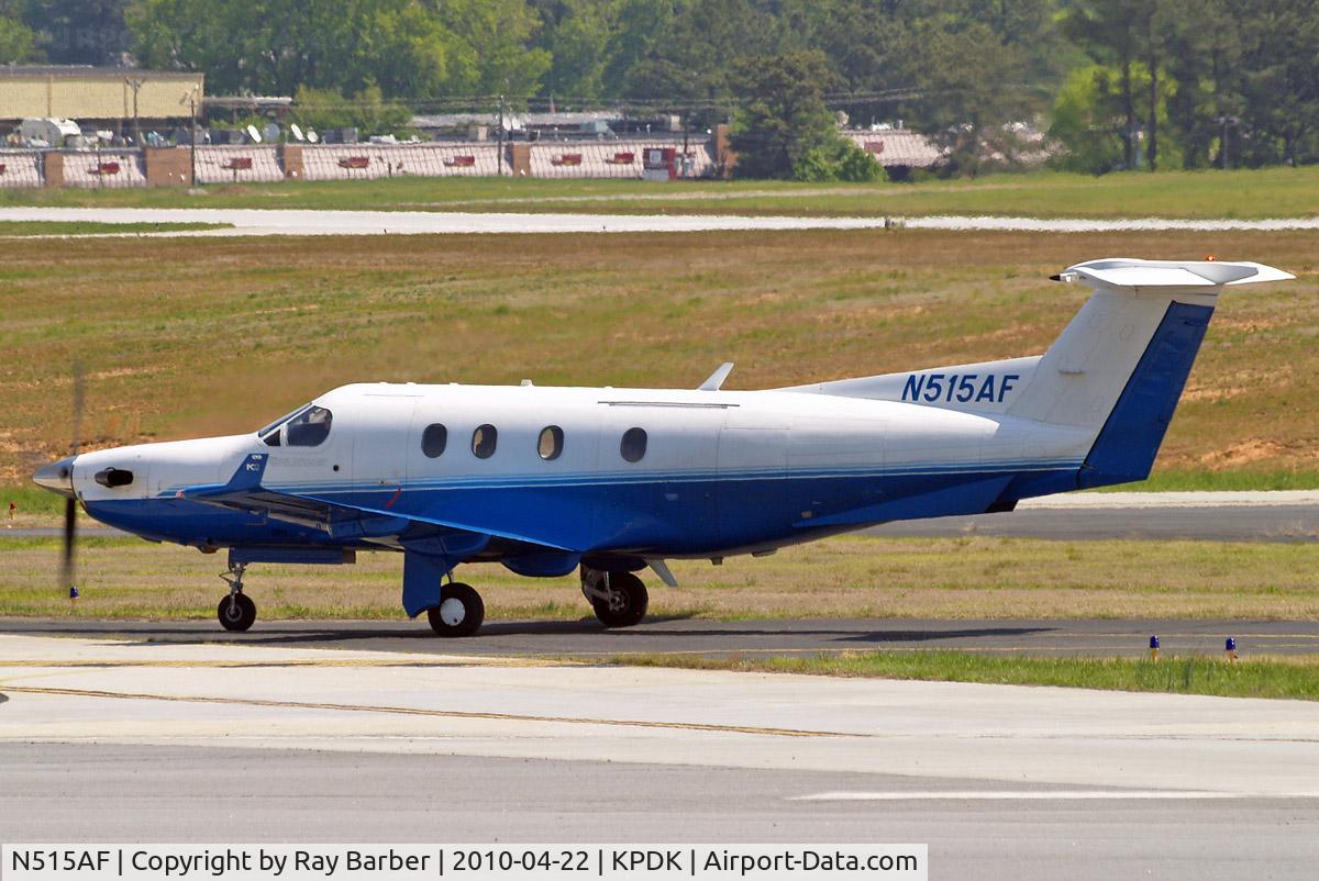 N515AF, 2003 Pilatus PC-12/45 C/N 515, Pilatus PC-12/45 [515] Atlanta-Dekalb Peachtree~N 22/04/2010