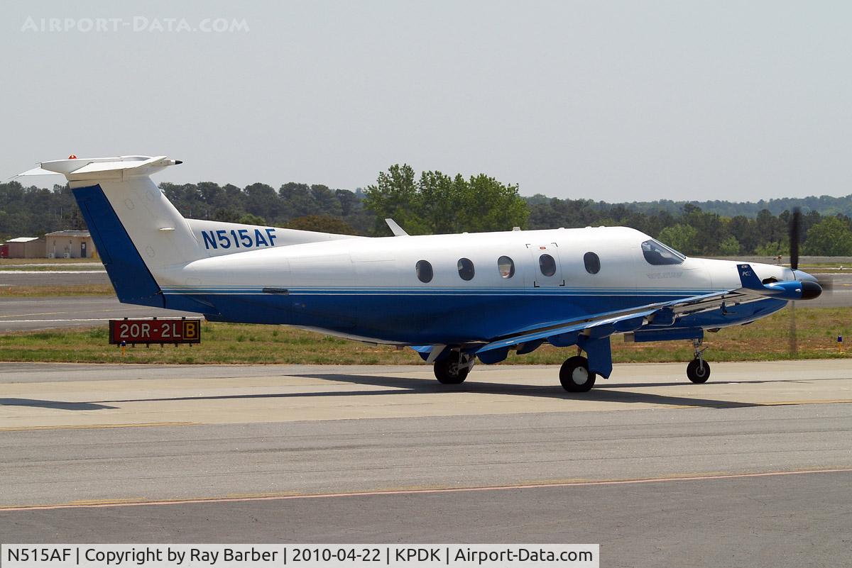 N515AF, 2003 Pilatus PC-12/45 C/N 515, Pilatus PC-12/45 [515] Atlanta-Dekalb Peachtree~N 22/04/2010