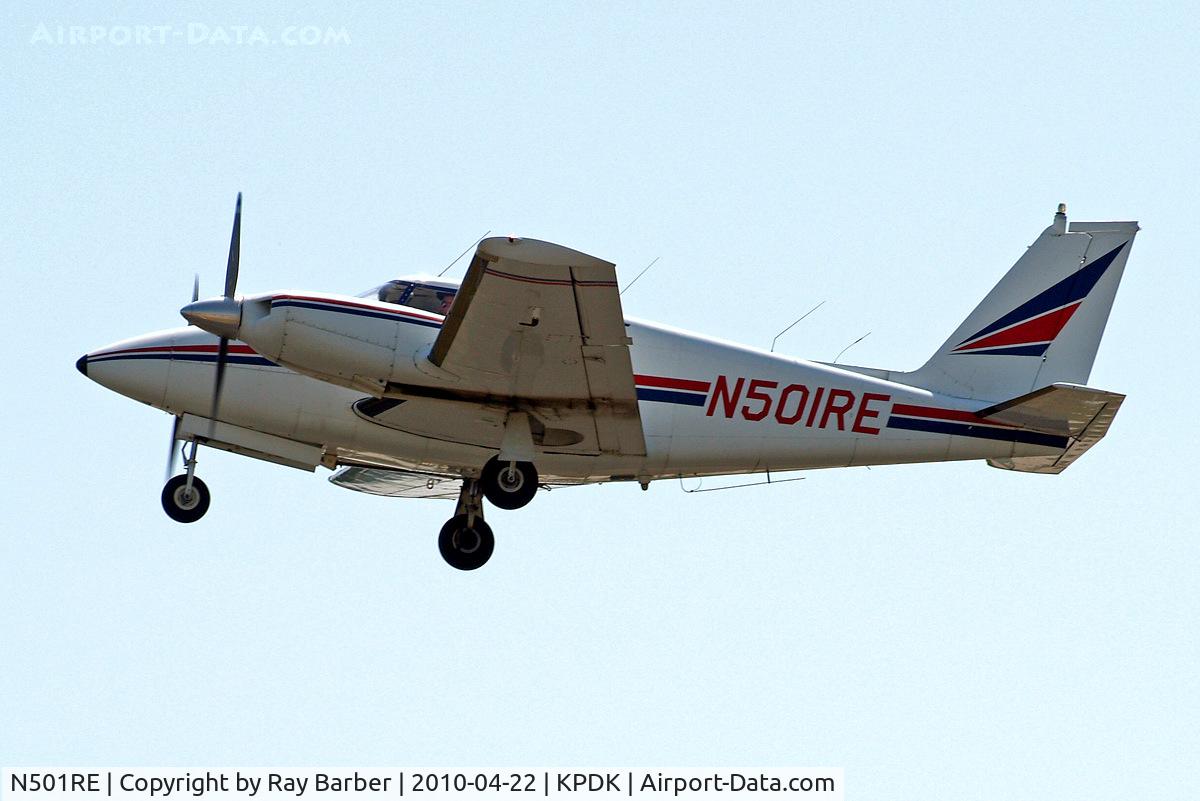 N501RE, 1963 Piper PA-30 Twin Comanche C/N 30-194, Piper PA-30-160 Twin Comanche [30-194] Atlanta-Dekalb Peachtree~N 22/04/2010
