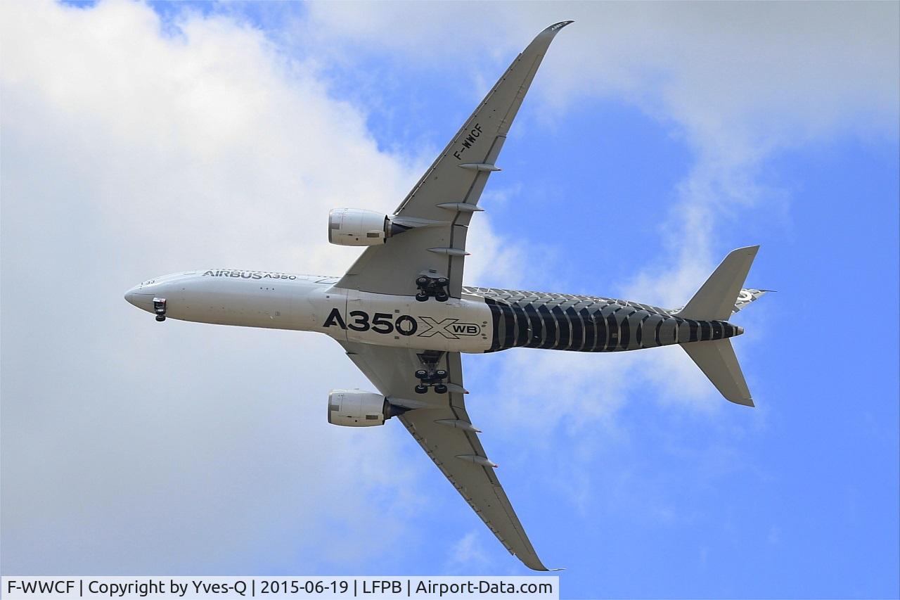 F-WWCF, 2013 Airbus A350-941 C/N 002, Airbus A350-941, On display, Paris-Le Bourget (LFPB-LBG) Air show 2015