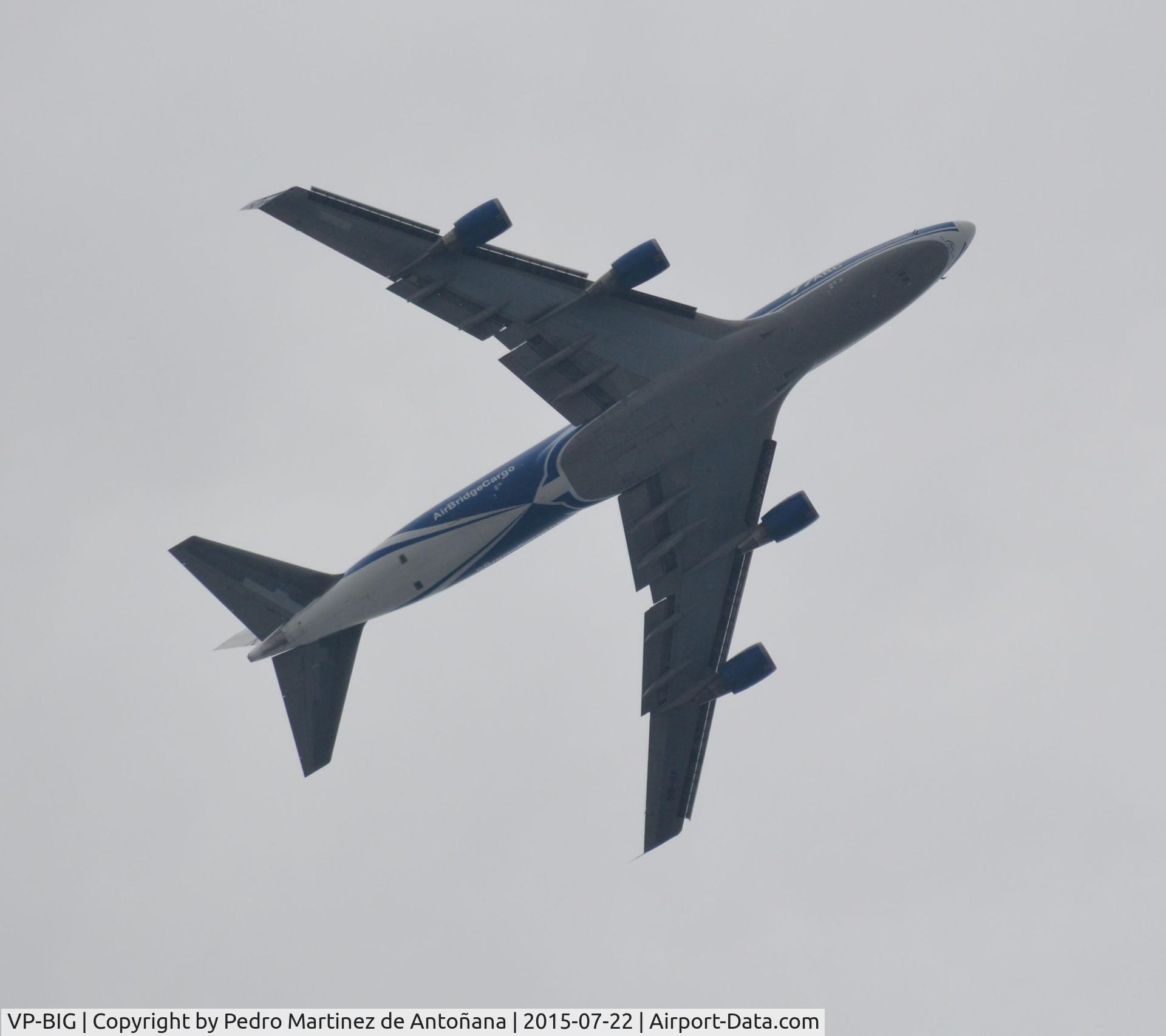 VP-BIG, 2007 Boeing 747-46N/FER/SCD C/N 35420, Domodedovo - Moscu