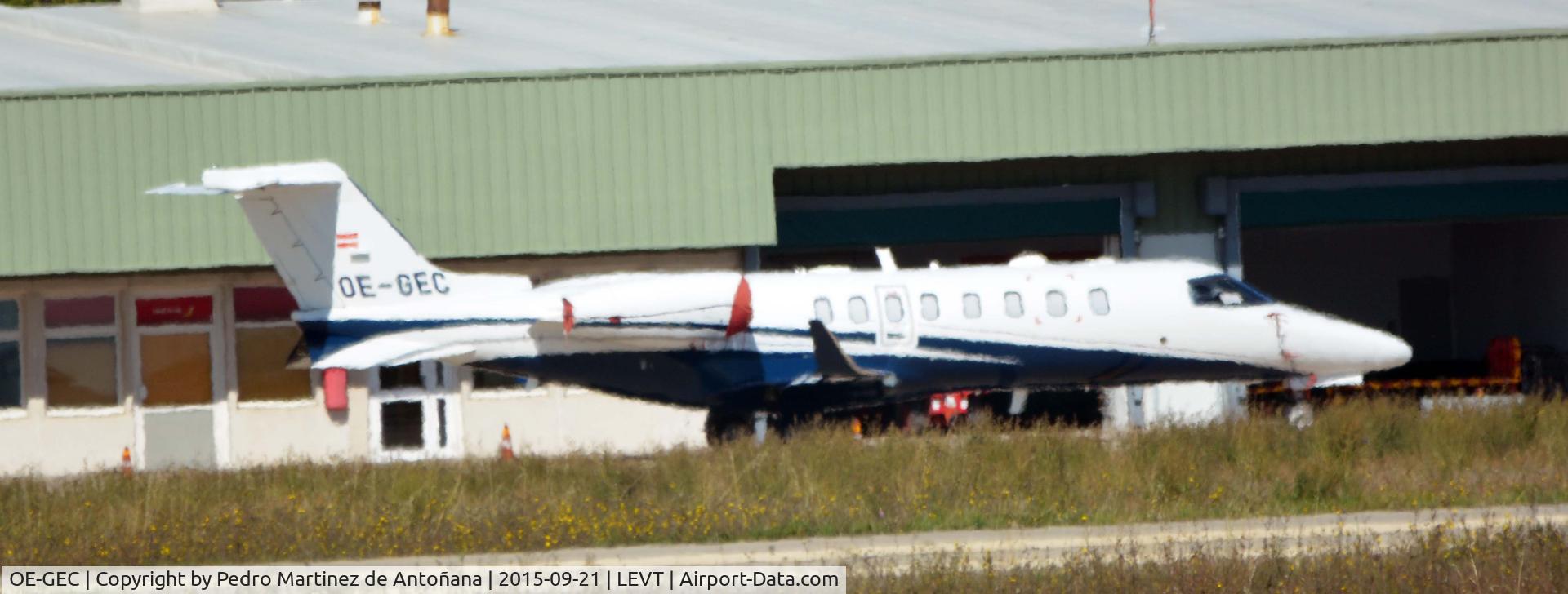 OE-GEC, 2014 Learjet 75 C/N 45-491, Foronda Vitoria-Gasteiz  - España