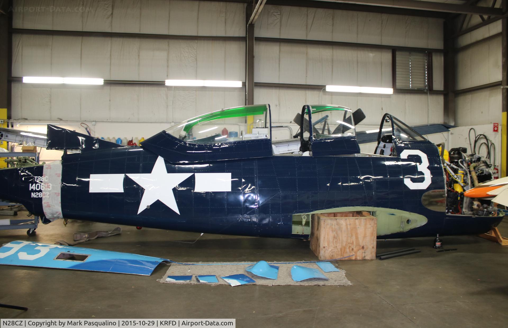 N28CZ, North American T-28C Trojan C/N 226-190 (140613), North American T-28C