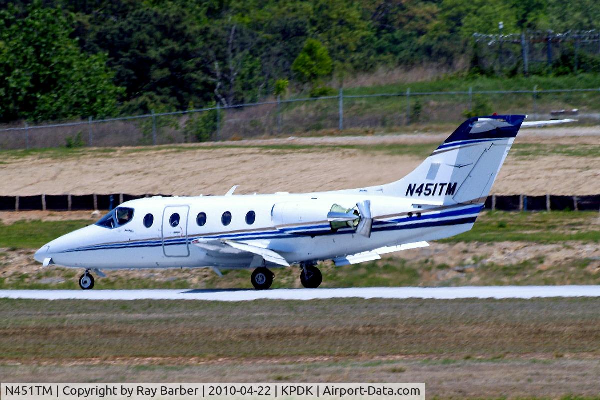 N451TM, 2008 Hawker Beechcraft 400A Beechjet C/N RK-576, Beechjet 400XP [RK-576] Atlanta-Dekalb Peachtree~N 22/04/2010
