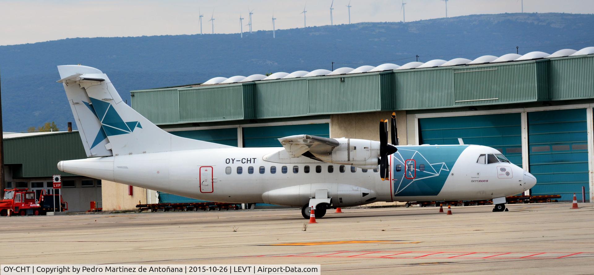 OY-CHT, 1988 ATR 42-312 C/N 080, Foronda Vitoria-Gasteiz  - España