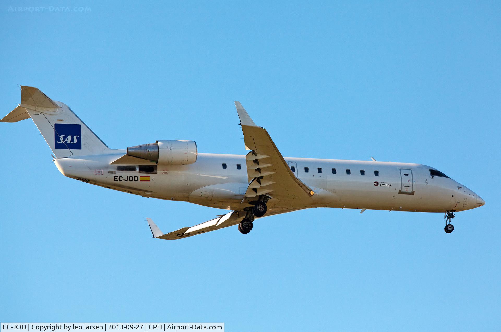 EC-JOD, 2006 Bombardier CRJ-200ER (CL-600-2B19) C/N 8061, Copenhagen 27.9.13