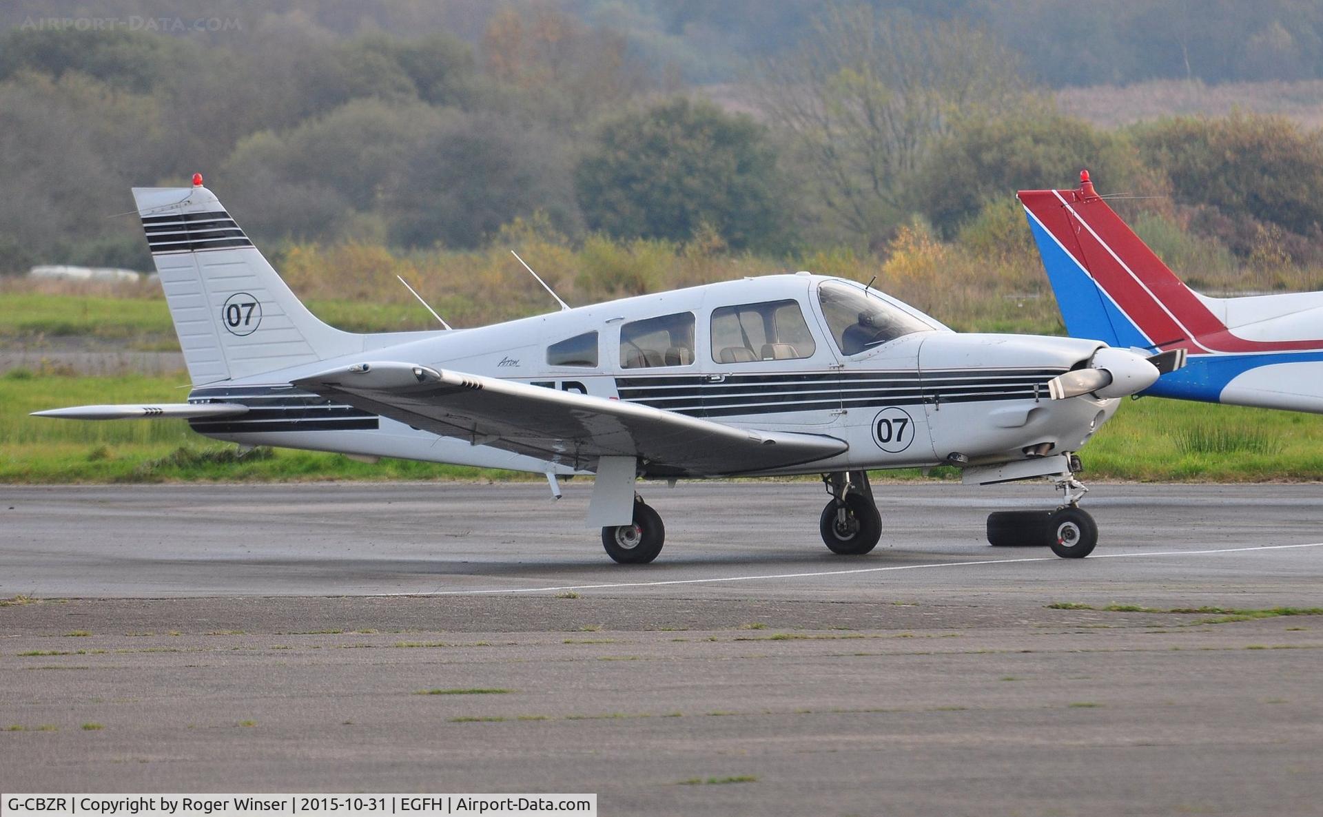 G-CBZR, 1989 Piper PA-28R-201 Cherokee Arrow III C/N 2837029, Visiting Cherokee Arrow III.
Previously registered N175ND