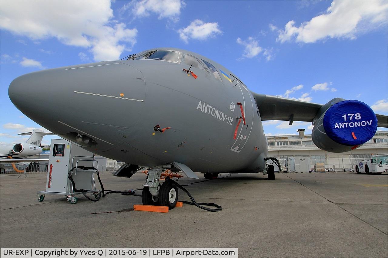 UR-EXP, 2015 Antonov An-178 C/N 178/01-01, Antonov An-178, Static display, Paris-Le Bourget (LFPB-LBG) Air show 2015