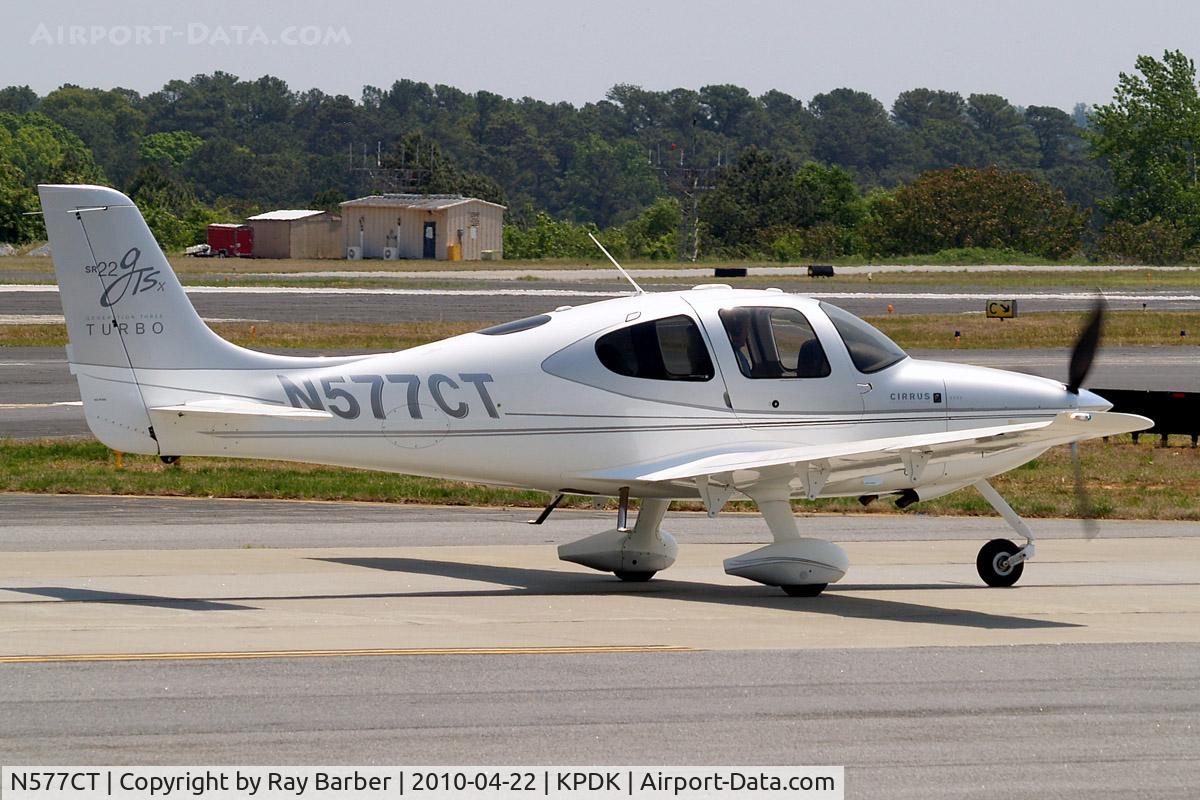 N577CT, 2008 Cirrus SR22 G3 GTSX Turbo C/N 3202, Cirrus Design SR-22GTSX Turbo [3202] Atlanta-Dekalb Peachtree~N 22/04/2010