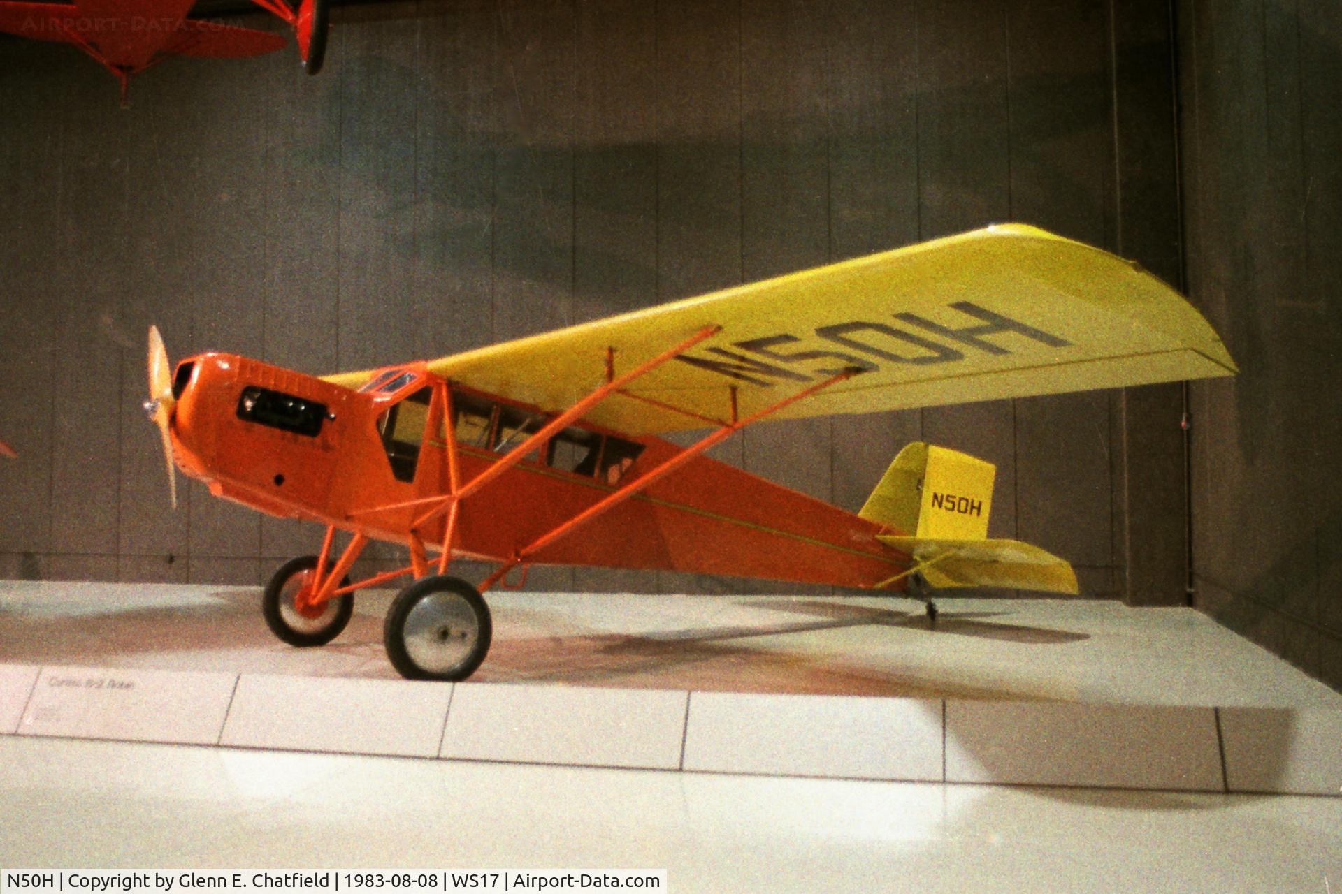 N50H, 1929 Curtiss-Wright Robin C/N 403, At the EAA Museum
