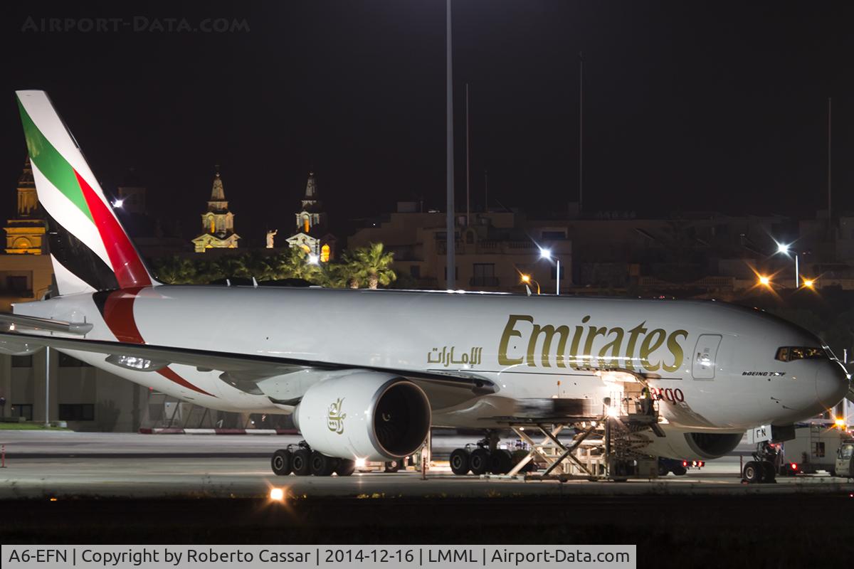 A6-EFN, 2014 Boeing 777-F1H C/N 42232, Apron 9