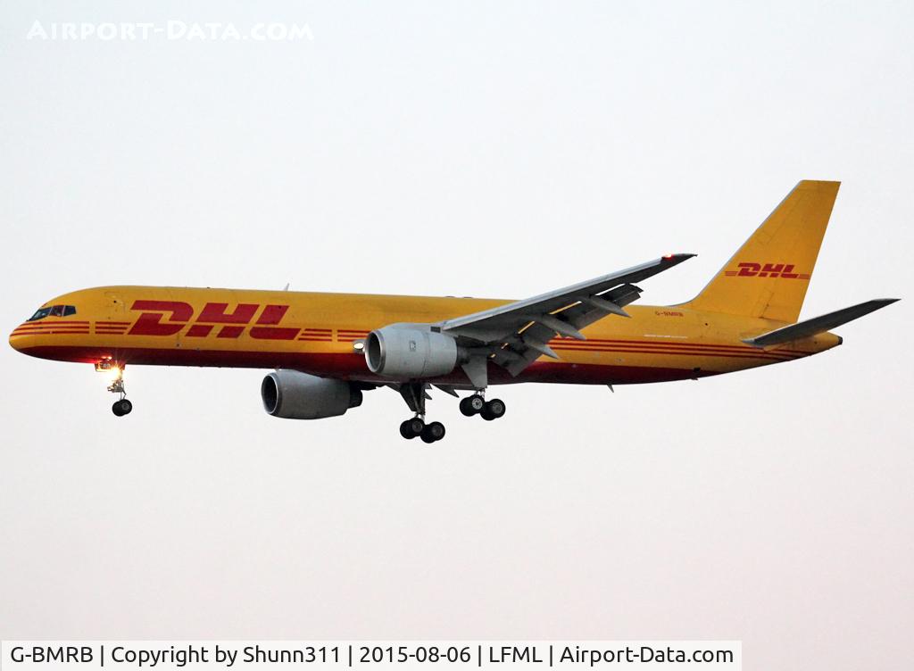 G-BMRB, 1987 Boeing 757-236/SF C/N 23975, Landing rwy 31R