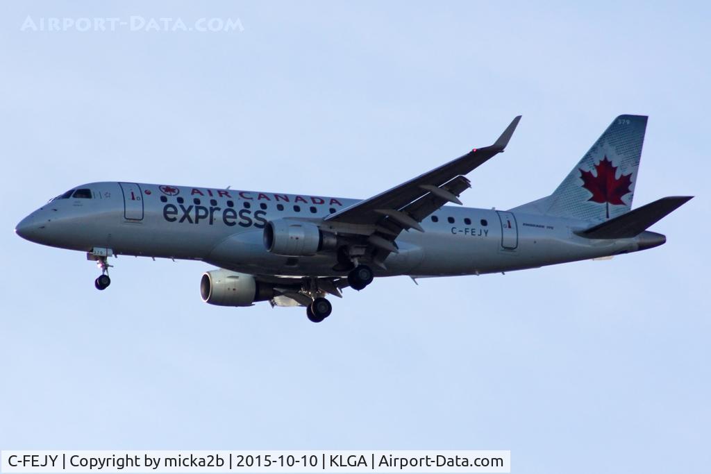 C-FEJY, 2005 Embraer 175SU (ERJ-170-200SU) C/N 17000097, Landing