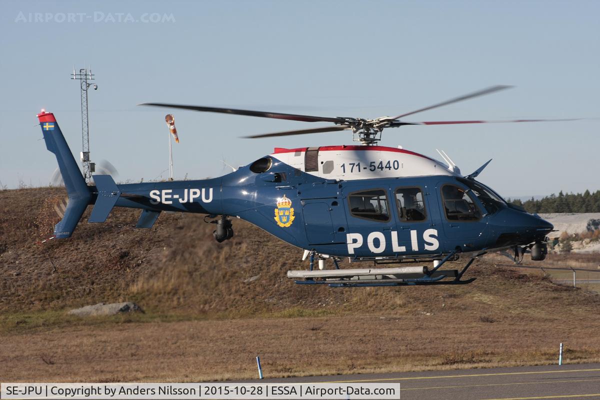 SE-JPU, 2014 Bell 429 GlobalRanger C/N 57204, First Bell 429 Global Ranger for Swedish Police Wing.