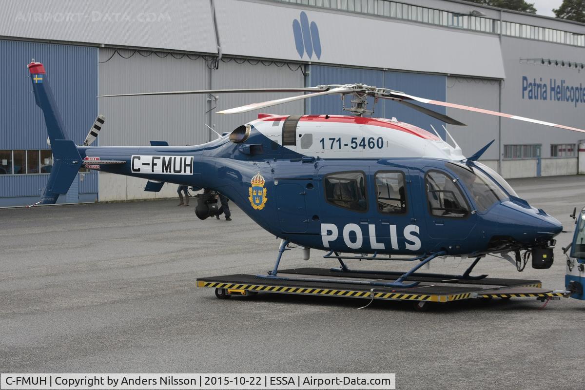 C-FMUH, 2014 Bell 429 GlobalRanger C/N 57205, Registred SE-JPX 2015-10-28.
