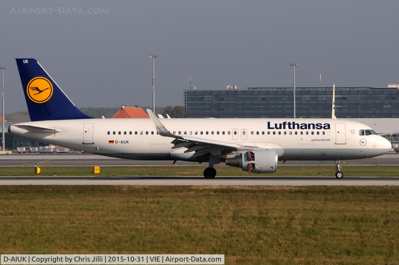 D-AIUK, 2015 Airbus A320-214 C/N 6423, Lufthansa