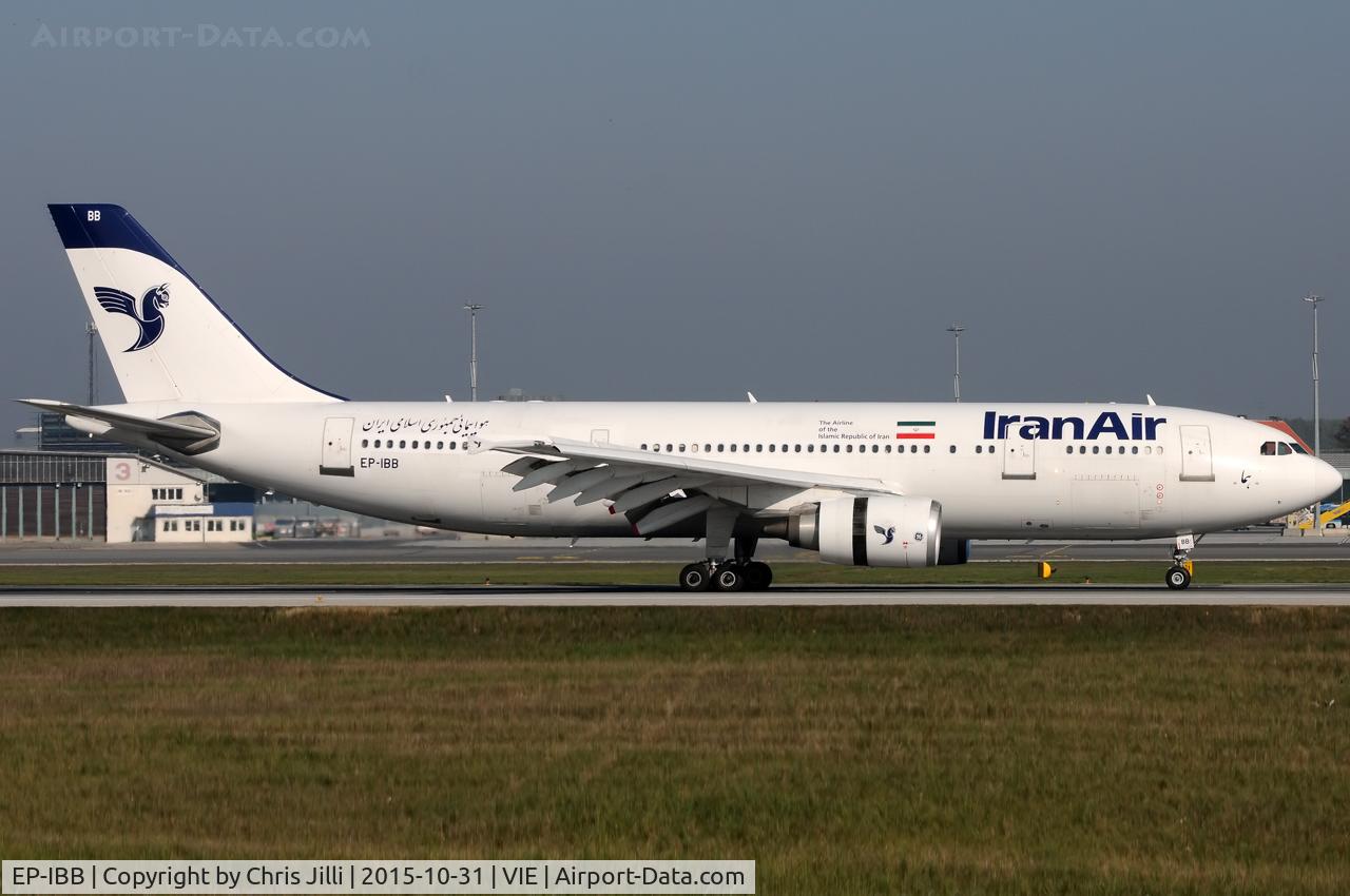 EP-IBB, 1994 Airbus A300B4-605R C/N 727, Iran Air