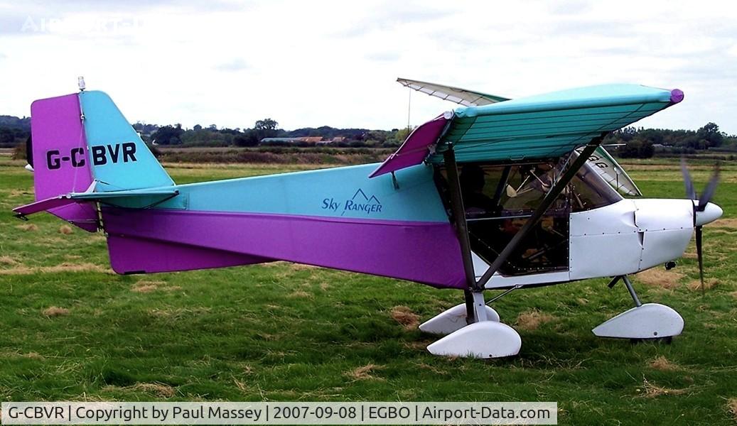 G-CBVR, 2002 Best Off Skyranger 912(2) C/N BMAA/HB/231, @ Autumn Wings & Wheels Fly-In.