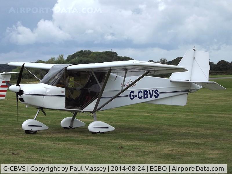 G-CBVS, 2003 Best Off Skyranger 912(2) C/N BMAA/HB/234, @ EGBO in a new colour scheme.