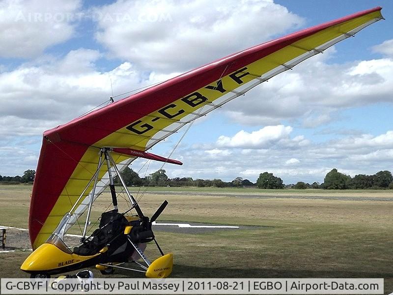 G-CBYF, 2003 Mainair Blade C/N 1349-1202-7-W1144, @ EGBO.