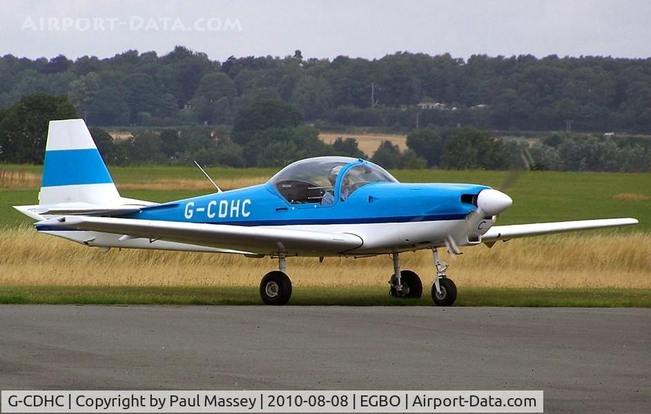 G-CDHC, 1990 Slingsby T-67C Firefly C/N 2081, @ Halfpenny Green Airfield. EX:-PH-SGC.
