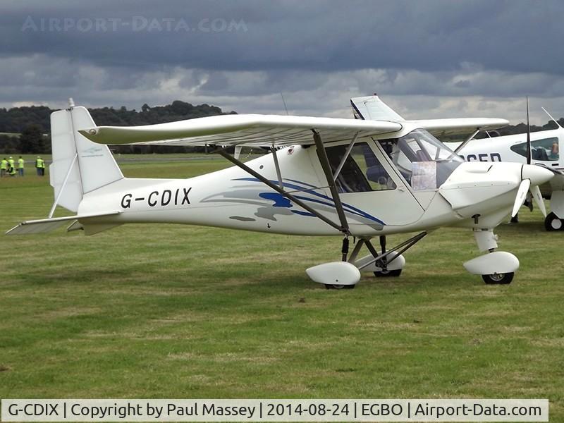 G-CDIX, 2005 Comco Ikarus C42 FB100 C/N 0504-6669, @ the Wings & Wheels Fly-In.