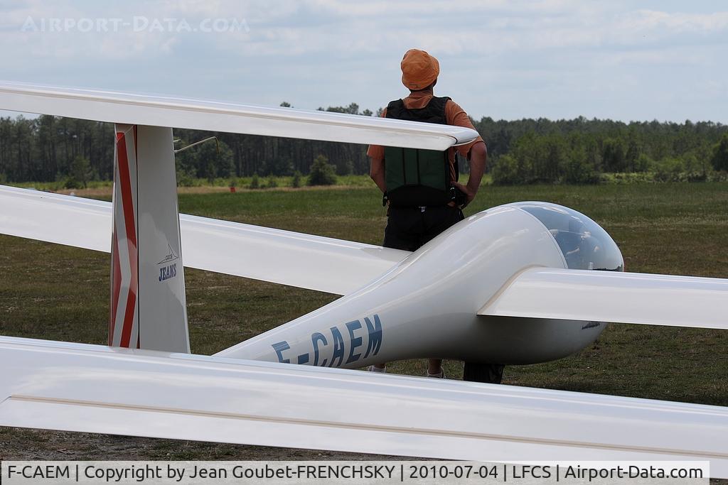 F-CAEM, Grob G-102-77J Astir Jeans C/N 2061, Bordeaux Saucats
