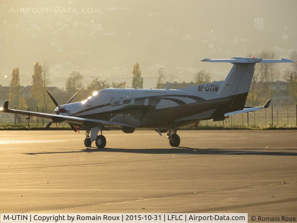 M-UTIN, 2005 Pilatus PC-12/45 C/N 659, Parked