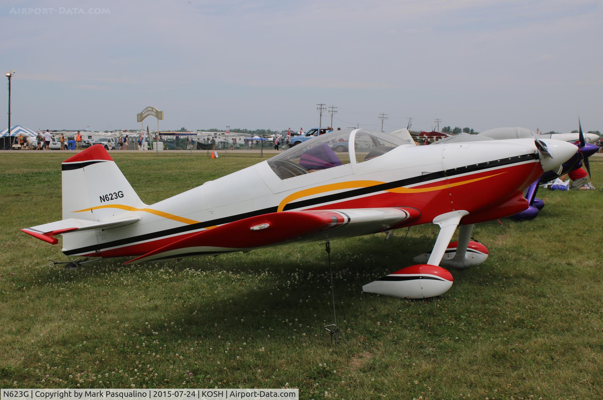 N623G, 2011 Vans RV-6 C/N 22416, Vans RV-6