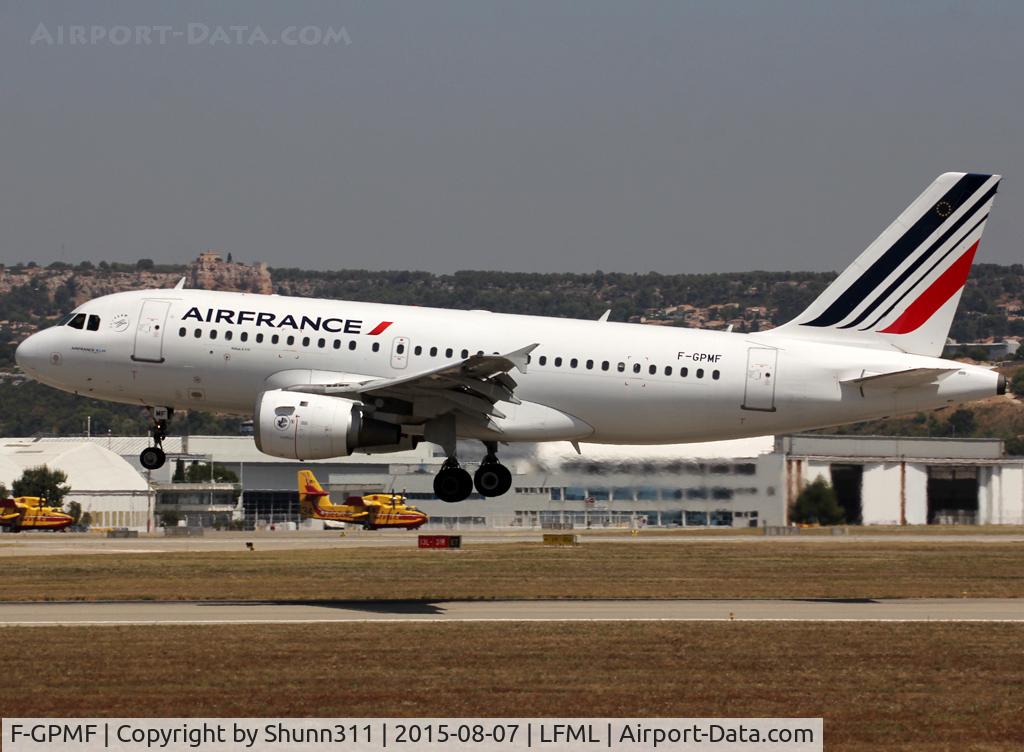 F-GPMF, 1996 Airbus A319-113 C/N 637, Landing rwy 31L