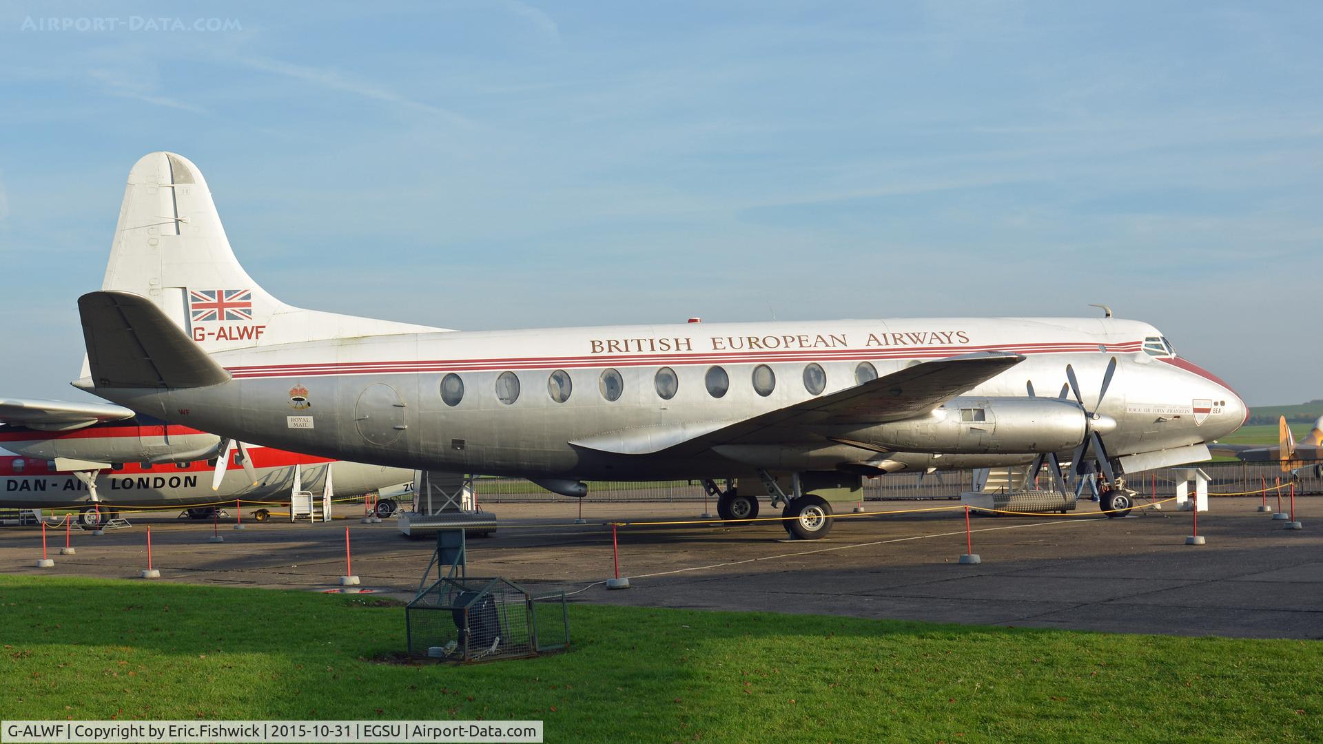 G-ALWF, 1952 Vickers Viscount 701 C/N 005, 2. G-ALWF - the Duxford Aviation Society