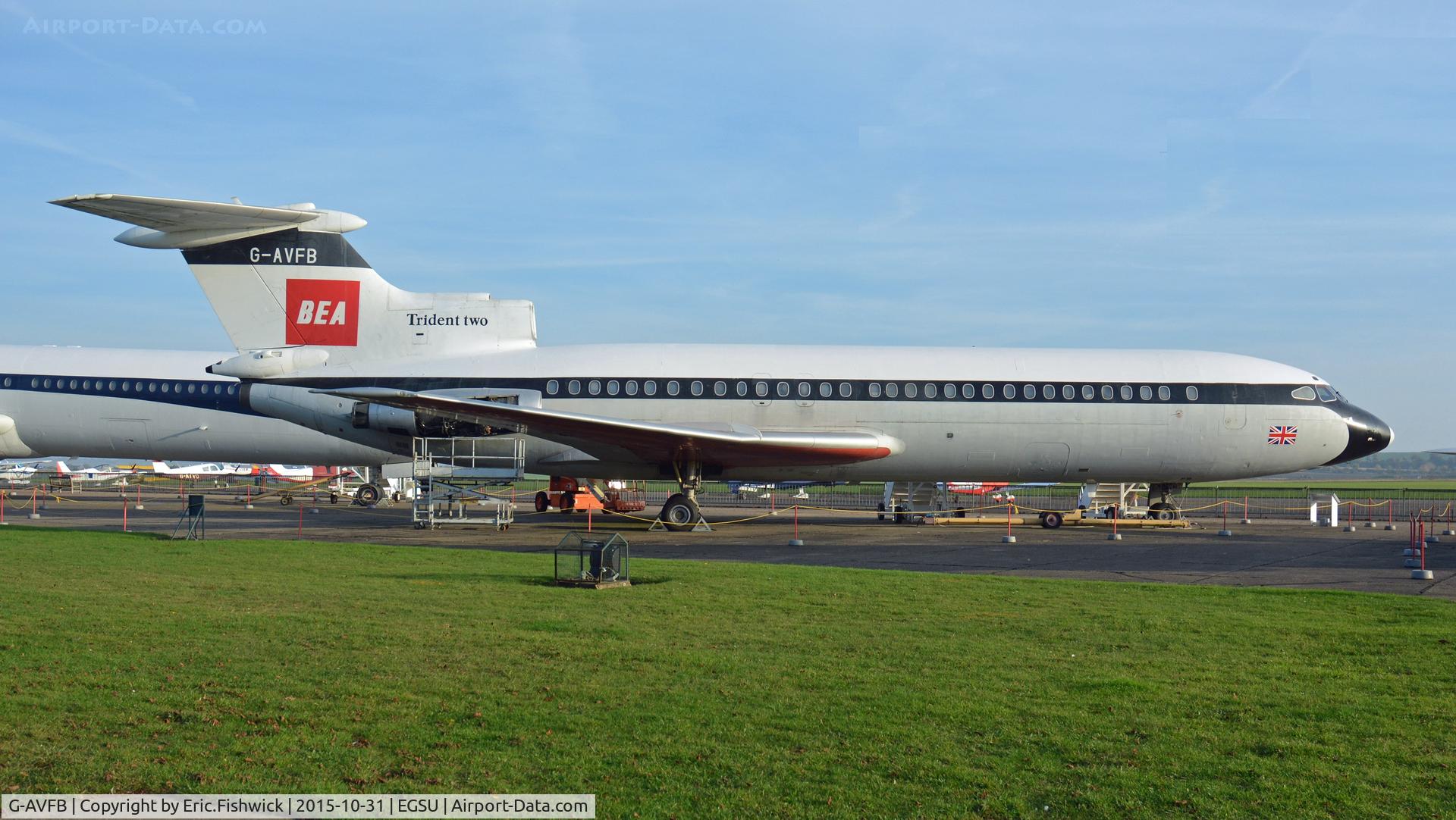 G-AVFB, 1967 Hawker Siddeley HS-121 Trident 2E C/N 2141, 2. G-AVFB - the Duxford Aviation Society