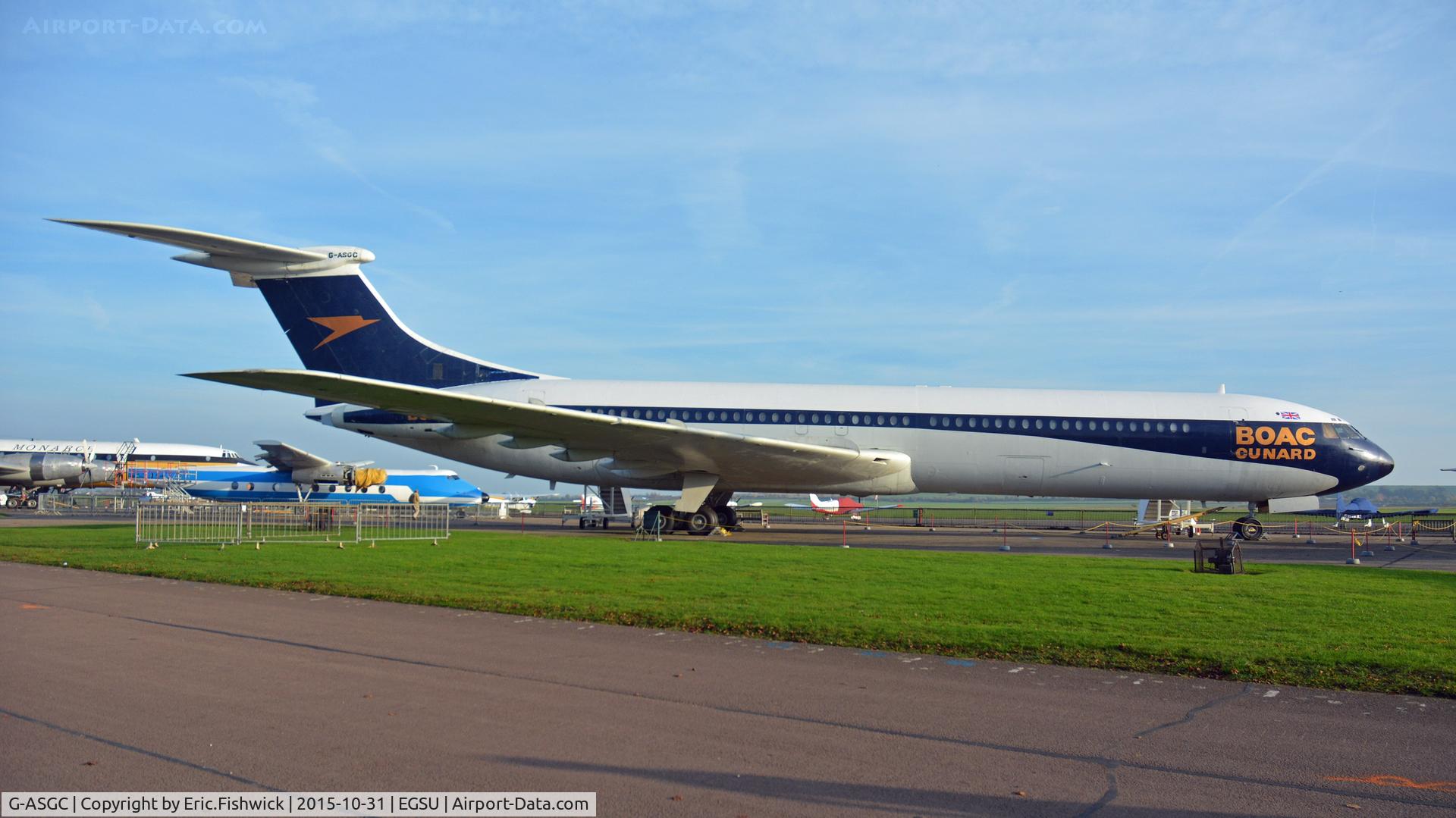 G-ASGC, 1965 BAC Super VC10 Srs 1151 C/N 853, 2. G-ASGC - the Duxford Aviation Society