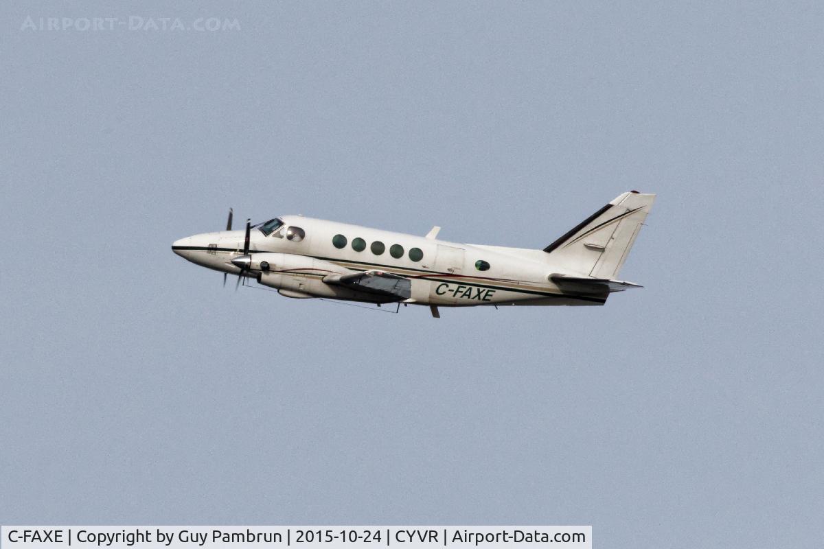 C-FAXE, 1970 Beech 100 King Air C/N B-41, Taken from the float plane base at CYVR
