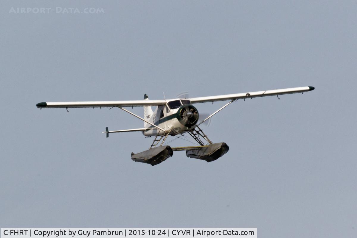 C-FHRT, 1959 De Havilland Canada DHC-2 Beaver Mk.1 C/N 1203, Taken from the float plane base at CYVR