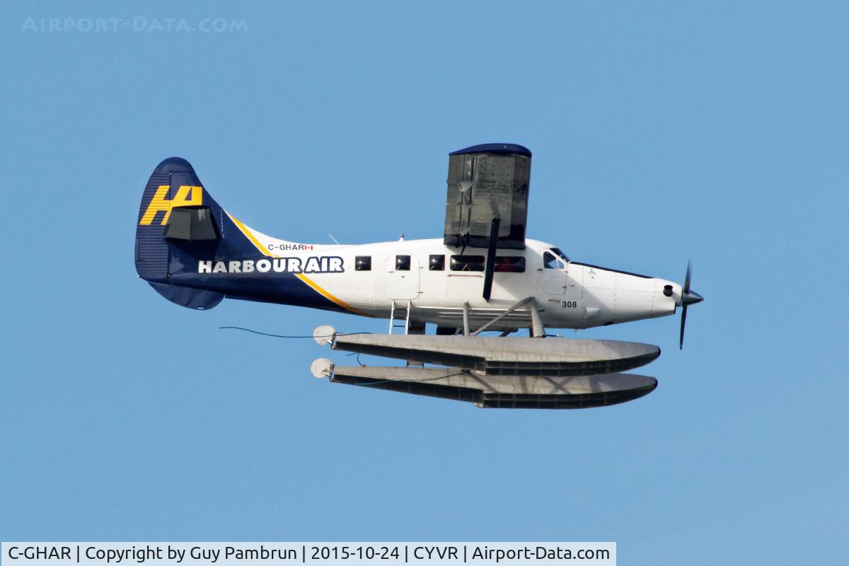 C-GHAR, 1954 De Havilland Canada DHC-3 Otter C/N 42, Taken from the float plane base at CYVR