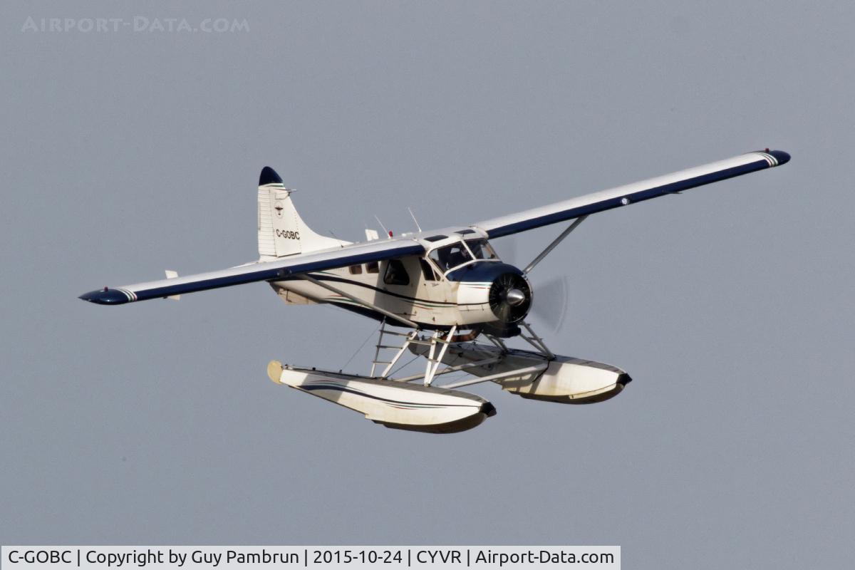C-GOBC, 1964 De Havilland Canada DHC-2 MK. I C/N 1560, Taken from the float plane base at CYVR