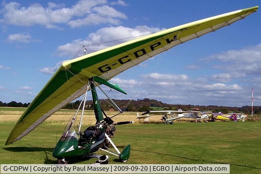 G-CDPW, 2005 P&M Aviation Pegasus Quantum 15-912 C/N 8138, @ Halfpenny Green.