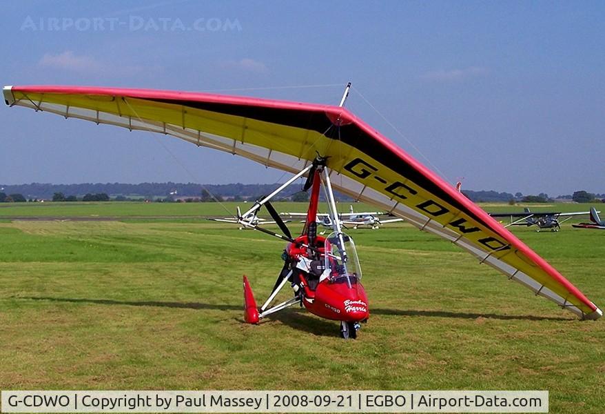 G-CDWO, 2006 P&M Aviation Quik GT450 C/N 8175, Visitor to Halfpenny Green Airfield.