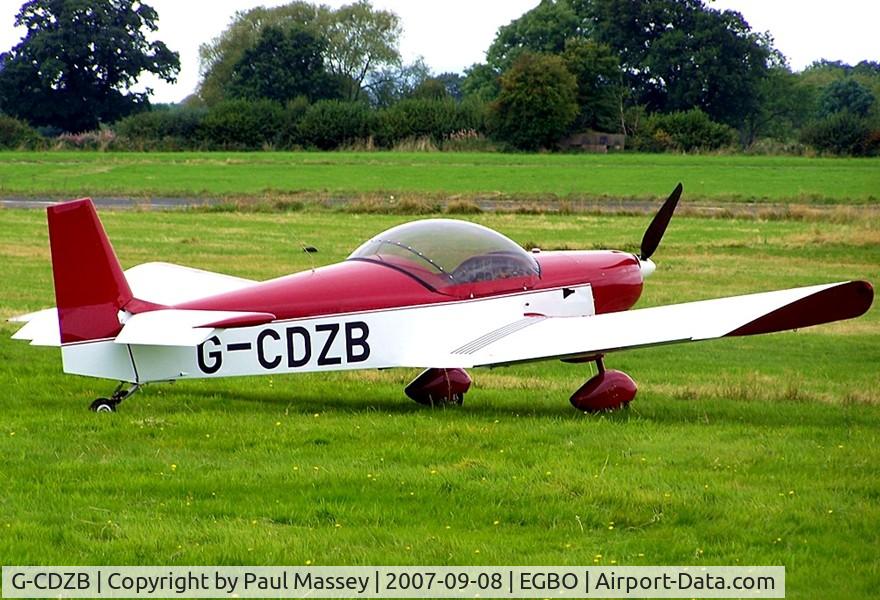 G-CDZB, 2006 Zenair CH-601UL Zodiac C/N PFA 162A-14431, Visitor to Halfpenny Green.