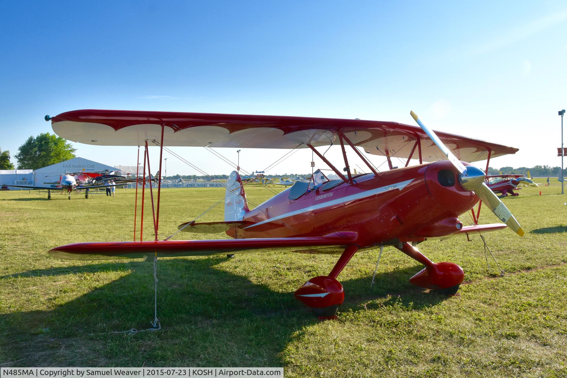 N485MA, 2003 Marquart MA-5 Charger C/N 0053, N485MA in IAC parking @ Oshkosh 2015